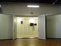 porte e portoni acustici insonorizzati visive fonoisolanti
